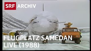 Flugplatz Samedan 1988  SRF Archiv [upl. by Carlile]