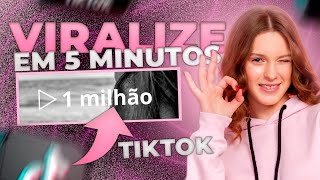 REVELADO COMO VIRALIZAR QUALQUER VÍDEO NO TIKTOK EM 5 MINUTOS [upl. by Nadirehs]