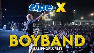 TIPEX  BOYBAND LIVE IN SABIPHORIA FESTIVAL [upl. by Hendricks]