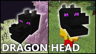 How To Get DRAGON HEAD In MINECRAFT [upl. by Ezekiel]