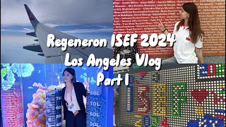 Regeneron ISEF 2024 Los Angeles vlog part 1 [upl. by Mccallion686]