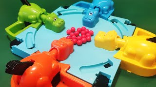 ASMR Playthrough with Hungry Hungry Hippos [upl. by Normak]