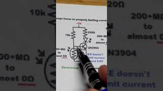 2nd LDR Brightness Turns NPN BJT On or Off Light Dependent Resistor electronics howto diycircuit [upl. by Shank471]