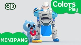 Learn colors with Miniforce  Colors Play  Cookie King  MiniPang TV Colors Play [upl. by Malca]