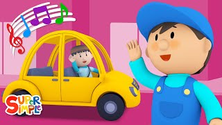 Driving In My Car  Carls Car Wash  Song for Kids [upl. by Repsac]