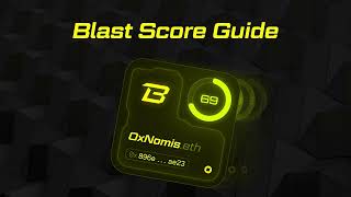 Blast Reputation Score powered by Nomis Steps Mint Update Get Rewarded [upl. by Maddalena]