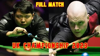 Zhang Anda vs Elliot Slessor UK Championship 2023 Snooker Full Match [upl. by Andras]