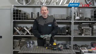 Norton Live How to choose the right abrasive for cordless angle grinders [upl. by Carnahan]