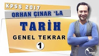 TARİH GENEL TEKRAR Dr Orhan Çinar  1 [upl. by Dixon]