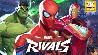 Marvel Rivals  Closed Beta Gameplay PC2K [upl. by Ky]