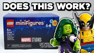 LEGO Marvel Studios Minifigures Series 2  6 Pack Unboxing [upl. by Mitinger932]