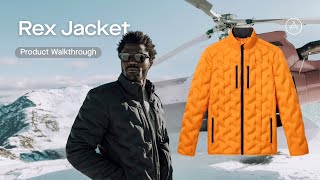 The Rex Jacket  Product Walkthrough  AETHER Apparel [upl. by Leahcimed708]