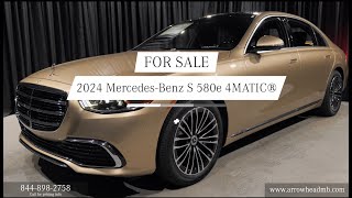 New Hybrid Electric 2024 MercedesBenz SClass S 580e 4MATIC® Sedan AZ [upl. by Catlee]