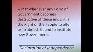 Declaration of Independence  Hear and Read the Full Text  Thomas Jefferson [upl. by Walley153]