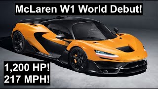 2025 McLaren W1 World Debut [upl. by Horlacher595]