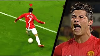 Cristiano Ronaldo 2008 Ballon dOr Level ☠️ skills [upl. by Chema]