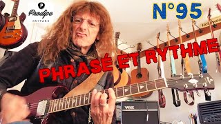 Phrasé et rythme  Guitare challenge N°95  Thierry Pontet [upl. by Abell]