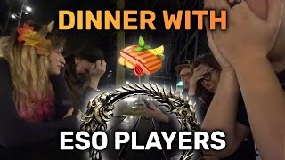 The GREATEST Gamer Dinner Ever  ft kayPOWXD  The Elder Scrolls Online 10 Year Anniversary Event [upl. by Selyn]