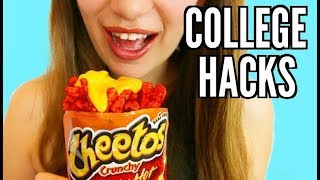 10 College Life Hacks for Lazy Students [upl. by Ladnyc]