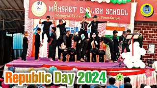 Republic Day 2024 in Minaret English School Mumbra [upl. by Treborsemaj547]