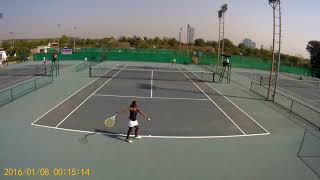 Asia U14 Tennis Tournament 2021  Final  The Tennis Project  Gurugram [upl. by Benia650]