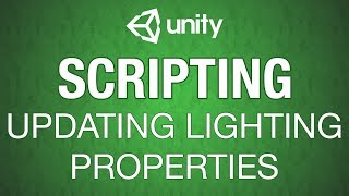 Unity 3d Lighting Manipulation [upl. by Nollie]