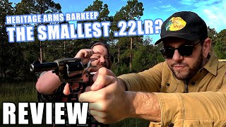 Is this THE SMALLEST 22LR  Heritage Arms Barkeep Review [upl. by Llertnad337]