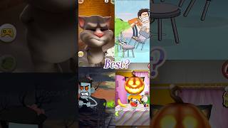 My Friend Always Exaggerates 🤣 My Talking Angela ☺️ tiktok duo viral shorts omg friend cat [upl. by Pernas]