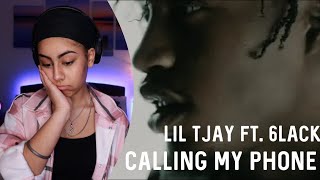 Lil Tjay  Calling My Phone feat 6LACK Official Video  REACTION [upl. by Gaultiero972]