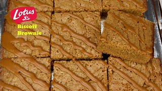 Lotus Biscoff Brownie  Gluten free Brownies thefreshplate06 [upl. by Cardon]