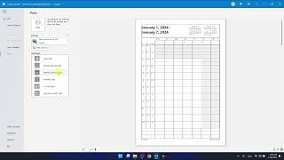 How to Print Blank Calendar on Outlook [upl. by Percy585]