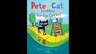 Pete the cat screams for ice cream [upl. by Aknahs]