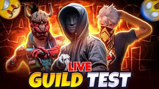 FREE FIRE LIVE 🔴 GUILD TEST 1V1 🔴 [upl. by Nagn]