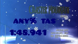 IMPROVED TAS Geometry Dash 22  Coaster Mountain in 148941 [upl. by Wonacott]