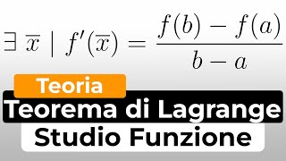 Teorema di Lagrange Valor Medio Enunciato  Dimostrazione  Spiegazione  Analisi Matematica 1 [upl. by Cresida]