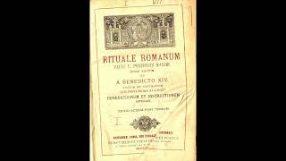 Exorcismo en latín del Papa León XIII [upl. by Eri]