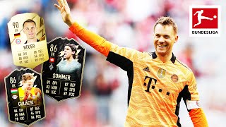 Top 10 Goalkeepers in Bundesliga – Neuer Sommer and    FIFA 22 RANKING [upl. by Hplar]