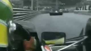 F1 Onboard Monaco Ayrton Senna [upl. by Anafetse]