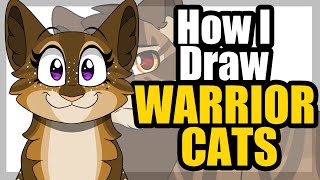 Design and Draw Warrior Cats with Me [upl. by Uphemia]