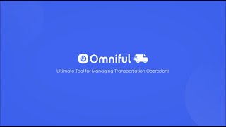 Optimize Your Logistics Master Schedule and Trips Planning with Omniful TMS [upl. by Caasi]