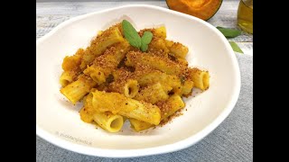 Pasta zucca e pangrattato veloce e gustosa [upl. by Cybill]