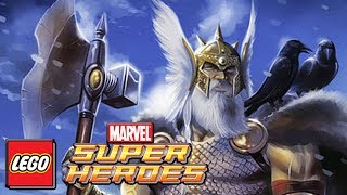 LEGO Marvel Superheroes DLC THOR PACK  ODIN Gameplay [upl. by Duong]