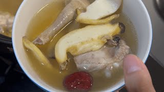 【Multi Sub】鲍鱼鸽子汤，要入冬了，来点靓汤补补身子 How To Make Abalone and Pigeon Soup [upl. by Brezin]