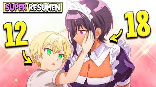 ❌VIVIA SOLO con SU MAID PECHUGONA y la hizo su NOVIA🤠 SAIKIN MAID SUPER RESUMEN [upl. by Shoifet38]