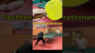 AbwehrAntispinAngriff mit Brettchen ist alles MÖGLICH 😎🔥 tabletennis sports pingpong shorts [upl. by Avictor]