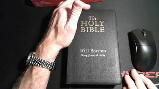 1611 KJV BIBLE [upl. by Enajyram]