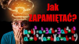 Wzory SKRÓCONEGO MNOŻENIA 3go stopnia Jak zapamiętać❓Jakie zastosowania❓ [upl. by Nazar]