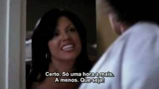 Callie and Mark oncall room funny scene Greys Anatomy 4x14 [upl. by Lorri]