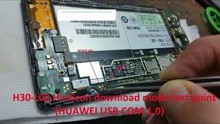 HUAWEI H30 L02 TEST POINT [upl. by Yart918]