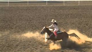 Fallon Taylor and Baby Flo Red Bluff PRCA [upl. by Nollek]